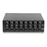 DeLOCK Rack mobile da 5.25? per 8 x M.2 NVMe SSD con connettore Slim SAS SFF-8654