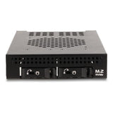 DeLOCK Rack mobile da 3.5? per 2 x M.2 NVMe SSD con connettore Slim SAS SFF-8654