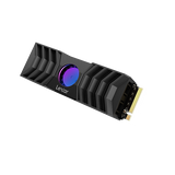 Lexar LNM1090002T-RNANG drives allo stato solido 2 TB M.2 PCI Express 5.0 NVMe SLC (2TB Lexar NM1090 PCle Gen5 x4 NVMe M.2 SSD ARGB Heatsink)
