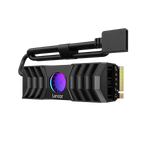 Lexar LNM1090002T-RNANG drives allo stato solido 2 TB M.2 PCI Express 5.0 NVMe SLC (2TB Lexar High Speed PCIe Gen5 with 4 Lanes M.2 NVMe SSD)