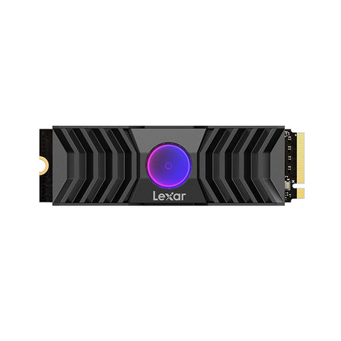 Lexar LNM1090002T-RNANG drives allo stato solido 2 TB M.2 PCI Express 5.0 NVMe SLC (2TB Lexar NM1090 PCle Gen5 x4 NVMe M.2 SSD ARGB Heatsink)