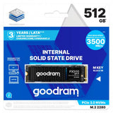 Goodram PX500 GEN.3 SSDPR-PX500-512-80-G3 drives allo stato solido 512 GB M.2 PCI Express 3.0 NVMe 3D NAND