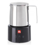 Illy 23760 montalatte e scaldalatte Nero, Acciaio inox