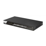 DrayTek VigorSwitch P2282x Gestito L2+ Gigabit Ethernet [10/100/1000] Supporto Power over Ethernet [PoE] 1U Nero (DRAYTEK VIGORSWITCH P2282X 24 GB Ports+)