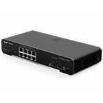 8-Port Gigabit L2 Managed Switch 8 Gigabit RJ45 Ports 2 SFP Slots Desktop Steel Case