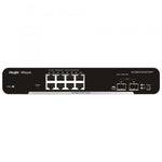 8-Port Gigabit L2 Managed Switch 8 Gigabit RJ45 Ports 2 SFP Slots Desktop Steel Case