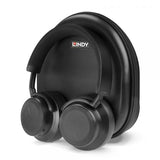 Lindy LH900XW Auricolare Con cavo e senza cavo A Padiglione Musica e Chiamate USB tipo-C Bluetooth Nero
