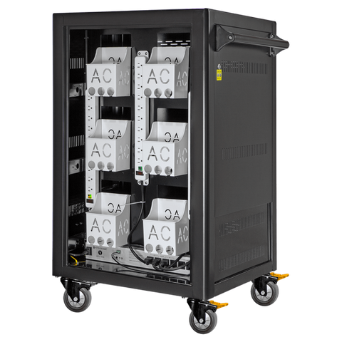 Power Technologies LITE Series AC-LITE-H65 Carrello per la gestione dei dispositivi portatili Nero (AC-LITE-H65 30 Bay Smart Charg)