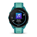 Garmin Forerunner 165 Music 3,05 cm (1.2") AMOLED Digitale 390 x 390 Pixel Touch screen Turchese GPS (satellitare)
