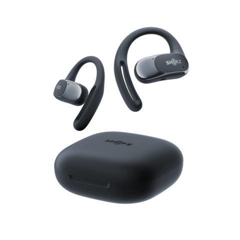 SHOKZ OpenFit Air Auricolare Wireless A clip Chiamate/Musica/Sport/Tutti i giorni Bluetooth Nero