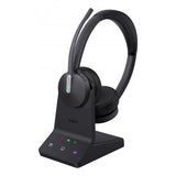 Yealink WH64 Dual UC Auricolare Wireless A Padiglione Ufficio Micro-USB Bluetooth Nero
