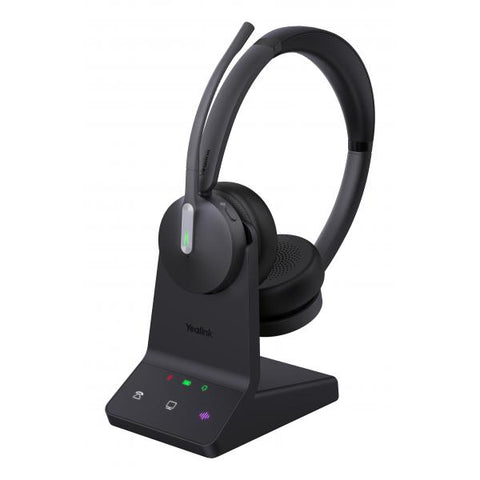 Yealink WH64 Dual UC Auricolare Wireless A Padiglione Ufficio Micro-USB Bluetooth Nero