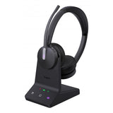 Yealink WH64 Dual Teams Auricolare Wireless A Padiglione Ufficio Micro-USB Bluetooth Nero