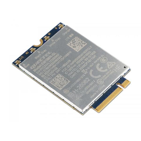 Lenovo 4XC1Q24437 scheda di rete e adattatore Interno WWAN (Quectel EM160R-GL - Modem cellulare wireless - 4G LTE Advanced - M.2 Card)