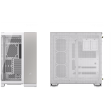 Corsair CC-9011285-WW computer case Midi Tower Grigio, Bianco (CORSAIR 6500X MID TOWER CASE WHT/GREY)