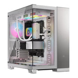 Corsair CC-9011285-WW computer case Midi Tower Grigio, Bianco (CORSAIR 6500X MID TOWER CASE WHT/GREY)