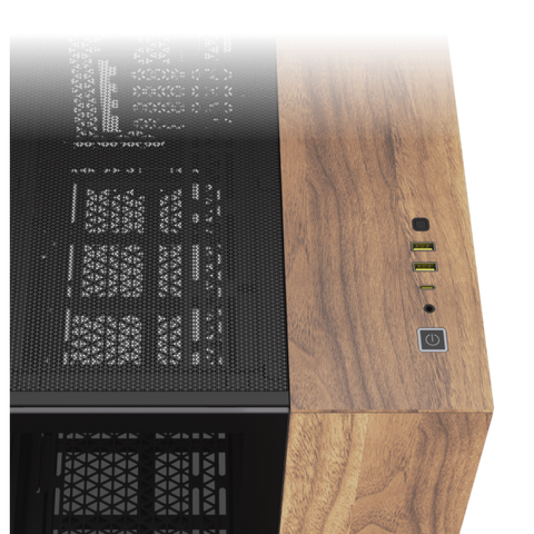 Corsair CC-9011286-WW computer case Midi Tower Nero, Noce (2500X GAMING CASE MICRO ATX BLACK/WA)