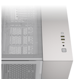 Corsair CC-9011289-WW computer case Midi Tower Grigio, Bianco (CORSAIR 2500X MICRO ATX CASE WHT/GREY)