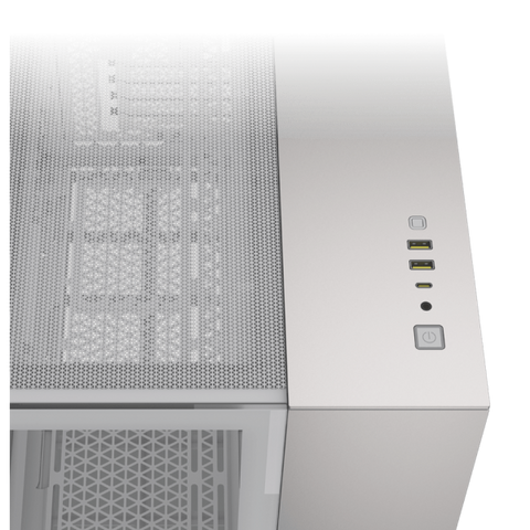 Corsair CC-9011289-WW computer case Midi Tower Grigio, Bianco