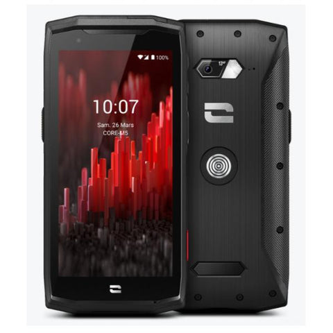 Crosscall CORE-M5 12,6 cm [4.95] Dual SIM ibrida 4G USB tipo-C 4 GB 64 GB 4000 mAh Nero (CORE-M5 Rugged Android Smartphone)