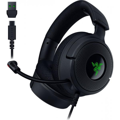 Razer Kraken V4 X Auricolare Cablato A Padiglione Gaming USB Type-C / USB Type-A Nero