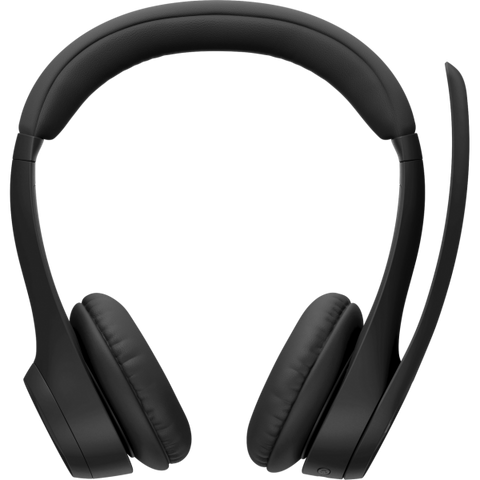 LOGITECH ZONE 305 CUFFIE CON MICROFONO PROFESSIONALI BLUETOOTH 5.3 PER GOOGLE MEET, GOOGLE VOICE, ZOOM, COMPATIBILE CON WINDOWS, MAC, CHROME, LINUX, IOS, IPADOS, ANDROID UC W/RECEIVER MIDNIGHT BLACK