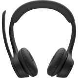 LOGITECH ZONE 305 CUFFIE CON MICROFONO OVER EAR BLUETTOH 5.3 MULTIPOINT ISOLAMENTO DAL RUMORE CERTIFICATO PER I TEAM MICROSOFT, FUNCIONA CON CHROMEBOOK MIDNIGHT BLACK