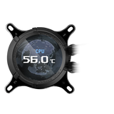 ASUS ROG STRIX LC III 360 ARGB DISSIPATORE DI CALORE A LIQUIDO 3 VENTOLE 120MM ILLUMINAZIONE LED RGB BLACK