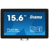 iiyama OTF1616MC-B1 visualizador de mensajes Panel plano para señal digital 39,6 cm [15.6] LCD 1100 cd/m Full HD Nero Pantalla táctil (iiyama OTF1616MC-B1 Signage Display Digital signage f 