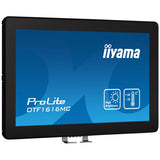 iiyama OTF1616MC-B1 visualizador de mensajes Panel plano para señal digital 39,6 cm [15.6] LCD 1100 cd/m Full HD Nero Pantalla táctil (iiyama OTF1616MC-B1 Signage Display Digital signage f 