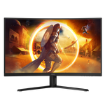 AOC G4 CQ32G4VE Monitor PC 81,3 cm (32") 2560 x 1440 Pixel Quad HD LCD Nero, Grigio