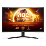 AOC G4 CQ32G4VE Monitor PC 80 cm [31.5] 2560 x 1440 Pixel Quad HD LCD Nero, Grigio (AOC Gaming CQ32G4VE - G4 Series - LED monitor - gaming - curved - 32 [31.5 viewable] - 2560 x 1440 QHD @ 180 Hz - F