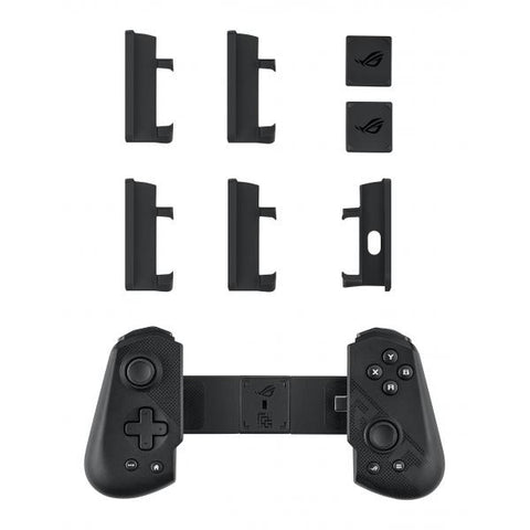ASUS ROG Tessen Nero, Grigio USB 3.2 Gen 1 [3.1 Gen 1] Gamepad Analogico/Digitale Android (Asus ROG Tessen Handheld Android Phone Controller, Foldable Design, Phones up to 7, Extremely Customisable,