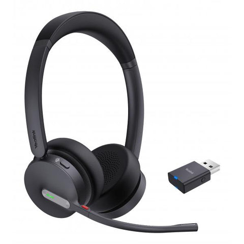 Yealink WH64 Hybrid Dual Teams Auricolare Wireless A Padiglione Ufficio Micro-USB Bluetooth Nero