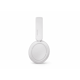 PHILIPS TAH5209WT CUFFIE OVER-EAR WIRELESS BLUETOOTH BASS+ ULTRALEGGERE CON ISOLAMENTO ACUSTICO PASSIVO MUSICA E CHIAMATE BASSI DINAMICI RICARICA USB-C BIANCO