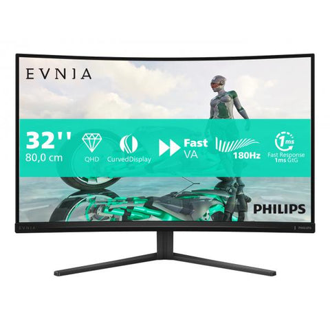 Philips Evnia 32M2C3500L/00 Monitor PC 80 cm (31.5") 2560 x 1440 Pixel Quad HD LCD Nero - (Philips Evnia 32M2C3500L/00 Monitor PC 80 cm (31.5") 2560 x 1440 Pixel Quad HD LCD Nero)