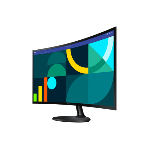 Samsung S27D360GAU Monitor PC 68,6 cm [27] 1920 x 1080 Pixel Full HD LED Nero (Samsung LS27D360GAUXXU 27 INCH Curved FullHD 100Hz 1080p Monitor - 1920x1080 HDMI VGA)