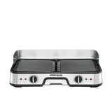 Rommelsbacher BBQ 2025 griglia di cottura elettrica Libera installazione 2000 W Nero, Acciaio inox