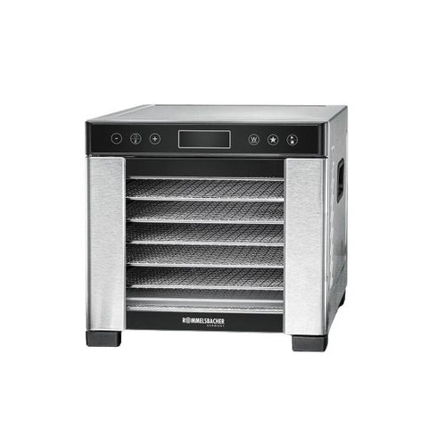 Rommelsbacher DA 650 disidratatore alimentare Nero, Acciaio inox 600 W
