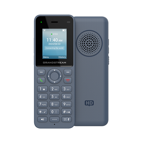 Grandstream Networks WP816 telefono IP Blu 2 linee TFT Wi-Fi (Grandstream WP816 - schnurloses VoIP-Telefon - mit Bluetooth-Schnittstelle - IEEE 802.11a/b/g/n/ac/a)