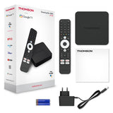THOMSON-STREAMING-BOX-240G 4K 2/8GB ANDROID 12 GOOGLE AMAZON PRIME DISN