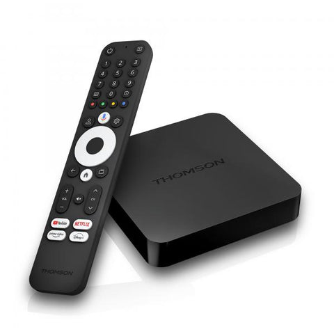 THOMSON-STREAMING-BOX-240G 4K 2/8GB ANDROID 12 GOOGLE AMAZON PRIME DISN
