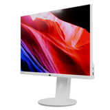 Lenovo C24d-20 LED display 61 cm [24] 1920 x 1200 Pixel Full HD Grigio, Bianco (Lenovo C24d-20 White Monitor)