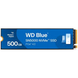 Western Digital WD Blue SN5000 NVMe 500 GB M.2 PCI Express 4.0 3D TLC NAND (Wd Blue Sn5000 Nvme 500 Gb - M.2 Pci Express 4.0 3D Tlc - Nand - Warranty: 12M)