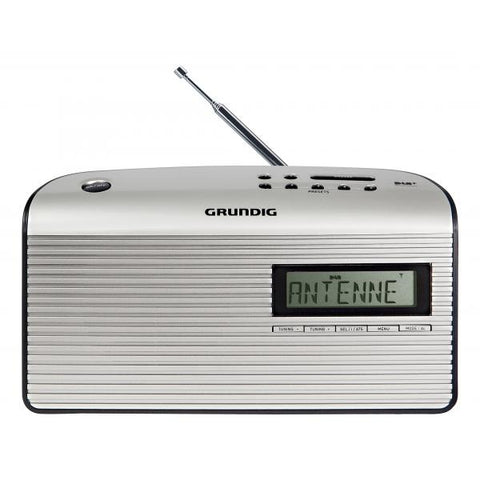 Grundig Music 7000X DAB+ BP Portatile Digitale Argento