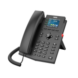 Fanvil X303-2 telefono IP Nero 4 linee LCD