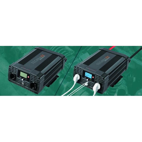 Technaxx Inverter 3000W Sine TE23 adattatore e invertitore Interno Nero (Technaxx TE23 - 3000 Watt)