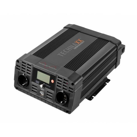 Technaxx Inverter 3000W Sine TE23 adattatore e invertitore Interno Nero (Technaxx TE23 - 3000 Watt)