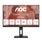 AOC E3 U27E3UF Monitor PC 68,6 cm [27] 3840 x 2160 Pixel 4K Ultra HD LED Nero (27 INCH UHD IPS 3840 x 2160 resolution)
