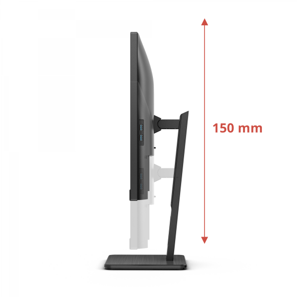 AOC E3 U27E3UF Monitor PC 68,6 cm [27] 3840 x 2160 Pixel 4K Ultra HD LED Nero (27 INCH UHD IPS 3840 x 2160 resolution)